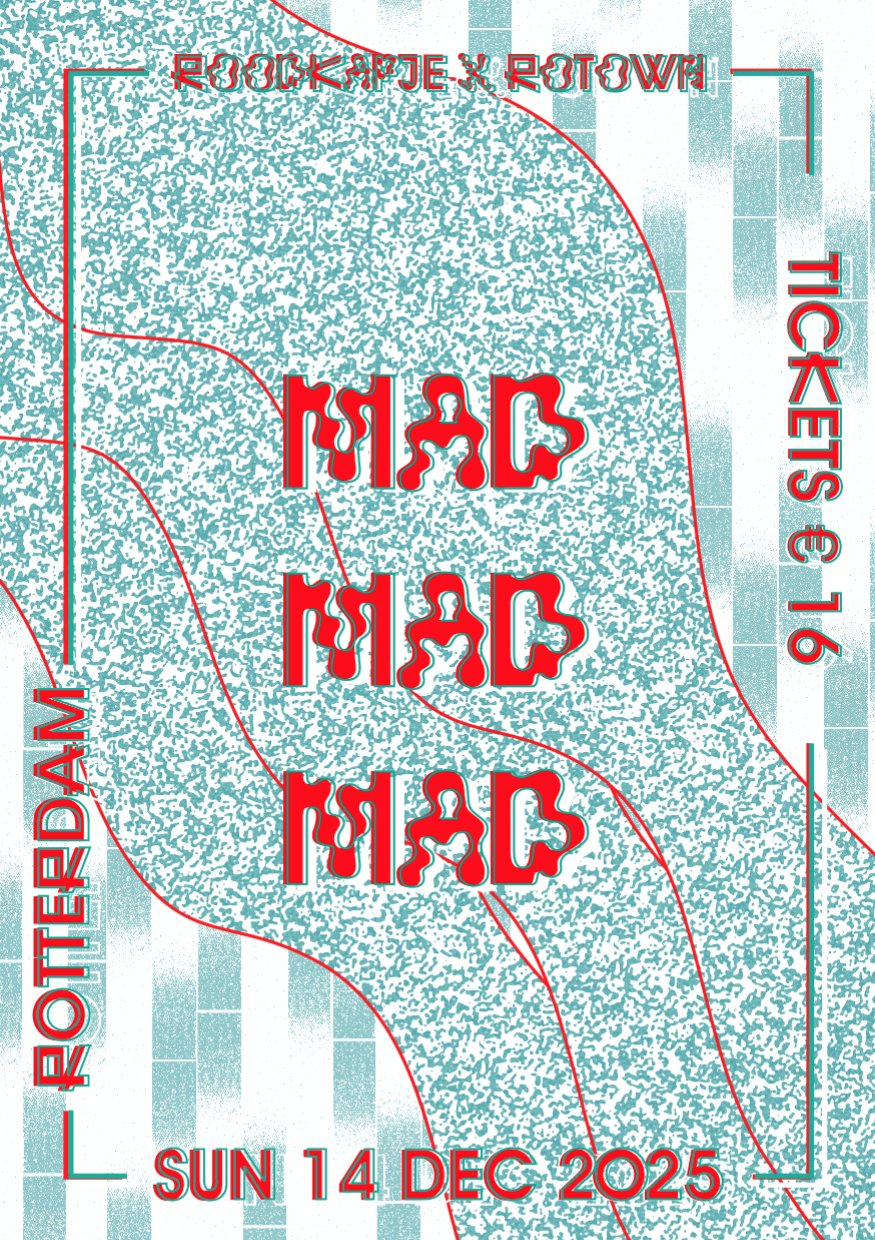 Red and black riso printed poster / embroidery pattern with the text 'none of us are free until all of us are free'